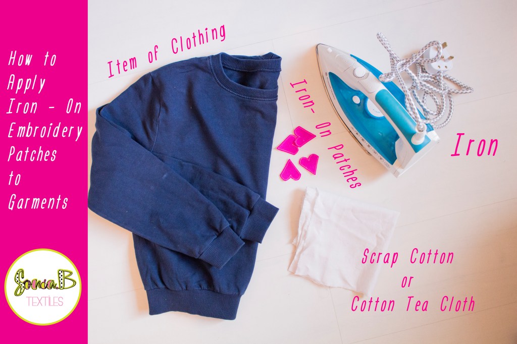 How to Apply your Iron On&nbsp;Patch